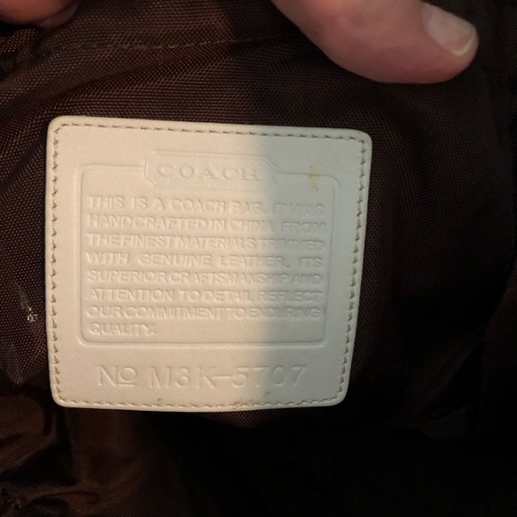 Coach Diaper Bag
